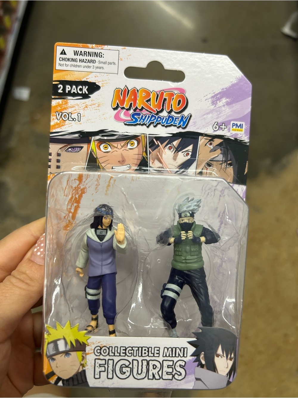 NWT Naruto Shippuden Collectible Mini Figures (2-Pack)